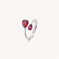 Anillo Brosway Mujer FANCY PASSION RUBY in Plata Zirconia FPR115C - FPR115B